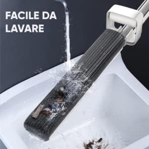 Scopa Lampoasciuga con Ricambio – Lavapavimenti Manuale