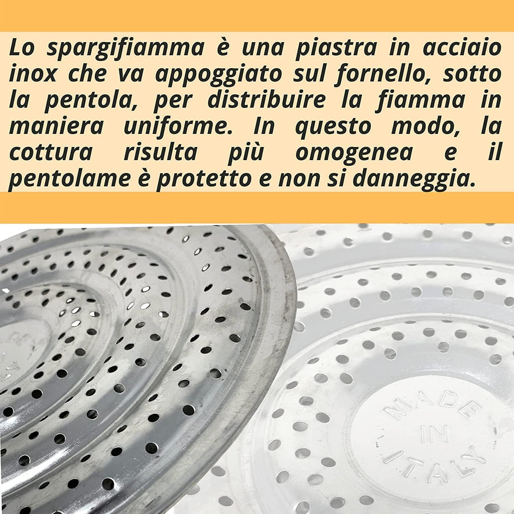 Spargi Fiamma – Diffusore di Calore per Pentole e Grill