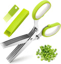 Forbici 5 Lame in Acciaio Inox – Trita Erbe e Verdure
