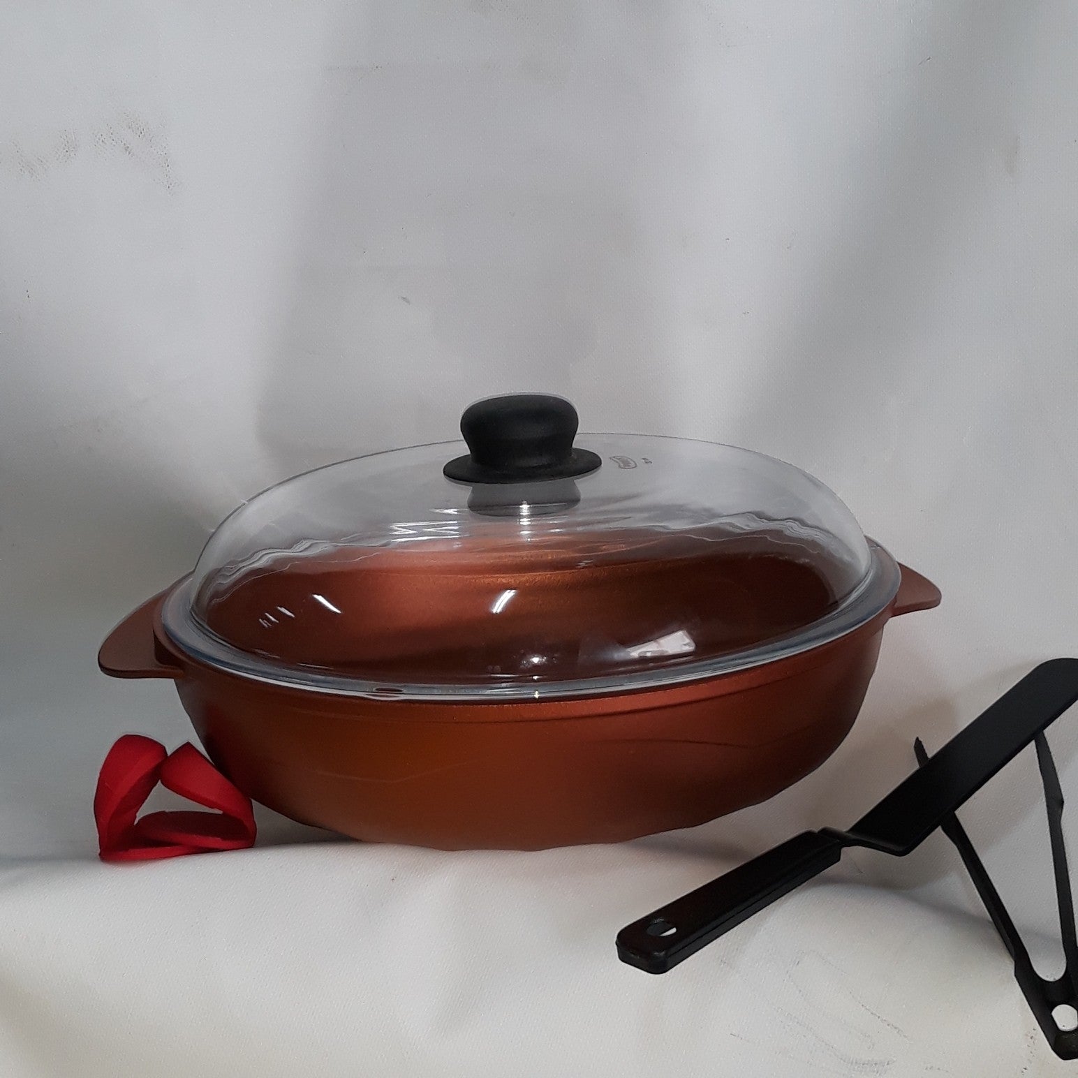 "CASSERUOLA" Ramantium con orecchie diametro 32
