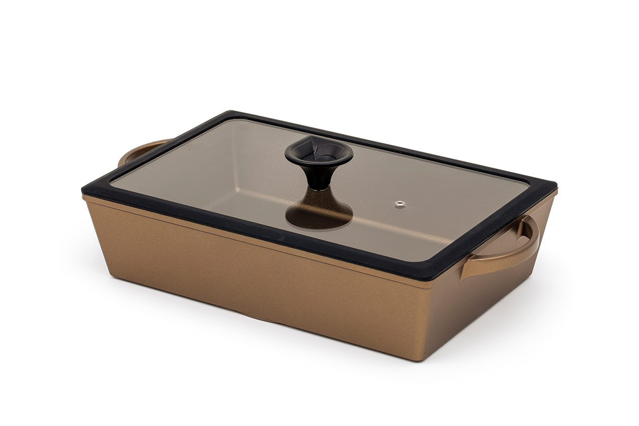 Tegame Rettangolare linea Gold 25x35