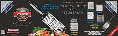 GRATTUGIA MULTIUSO - CHEF PROFESSIONALE GRATER -