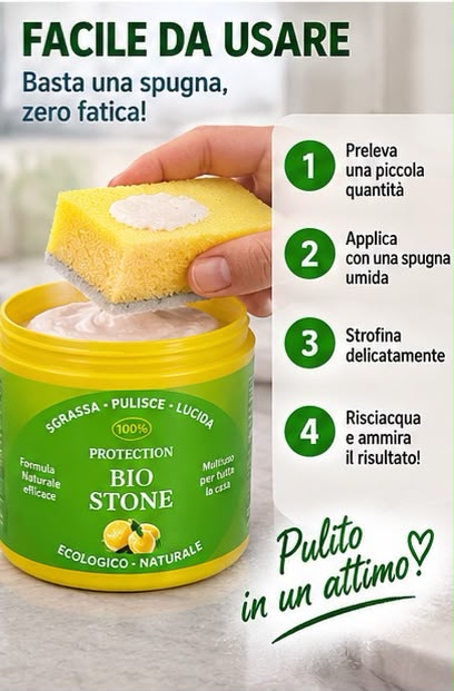 Pasta Multiuso BioMaster 500 gr – Detergente Naturale