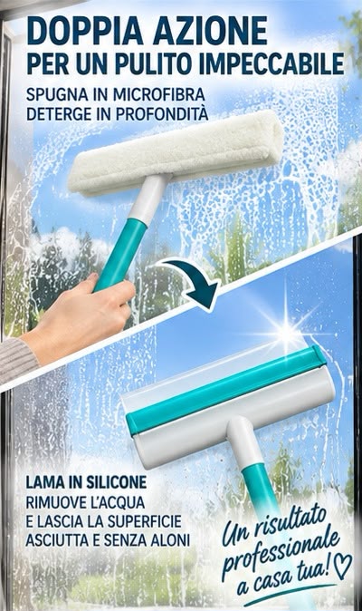 Lavavetro Aqua Clean – Pulizia Vetri e Superfici