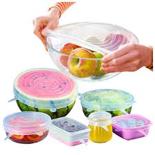 coperchi in silicone (kit 6 pezzi)